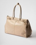 Prada Bonnie Extra Large Leather Handbag - Image 2